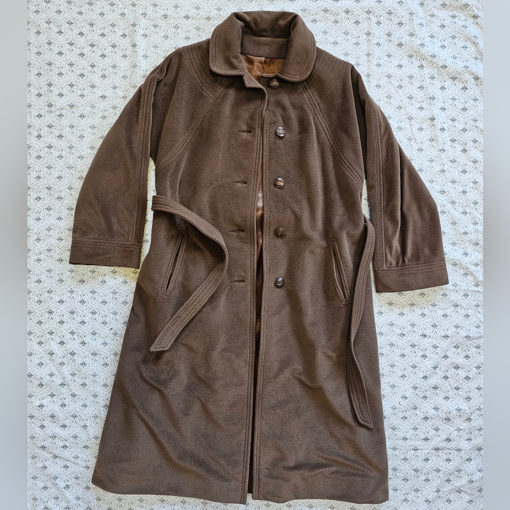 Juli de Roma Vintage Kajjmir Cashmere Trench Coat